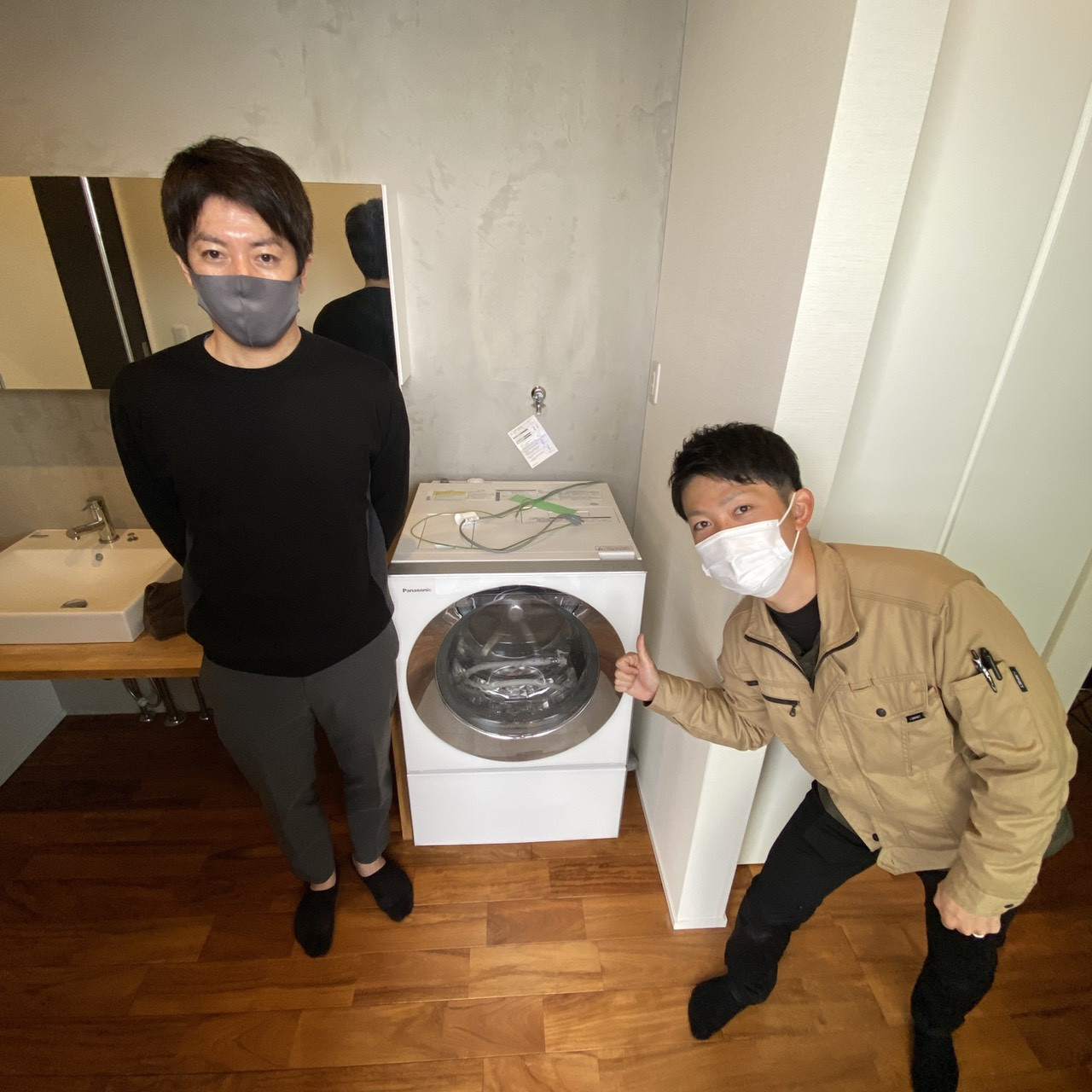 豊中市にて、パナソニック ドラム式洗濯機 NA-VG1100Lの出張買取を致しました！
