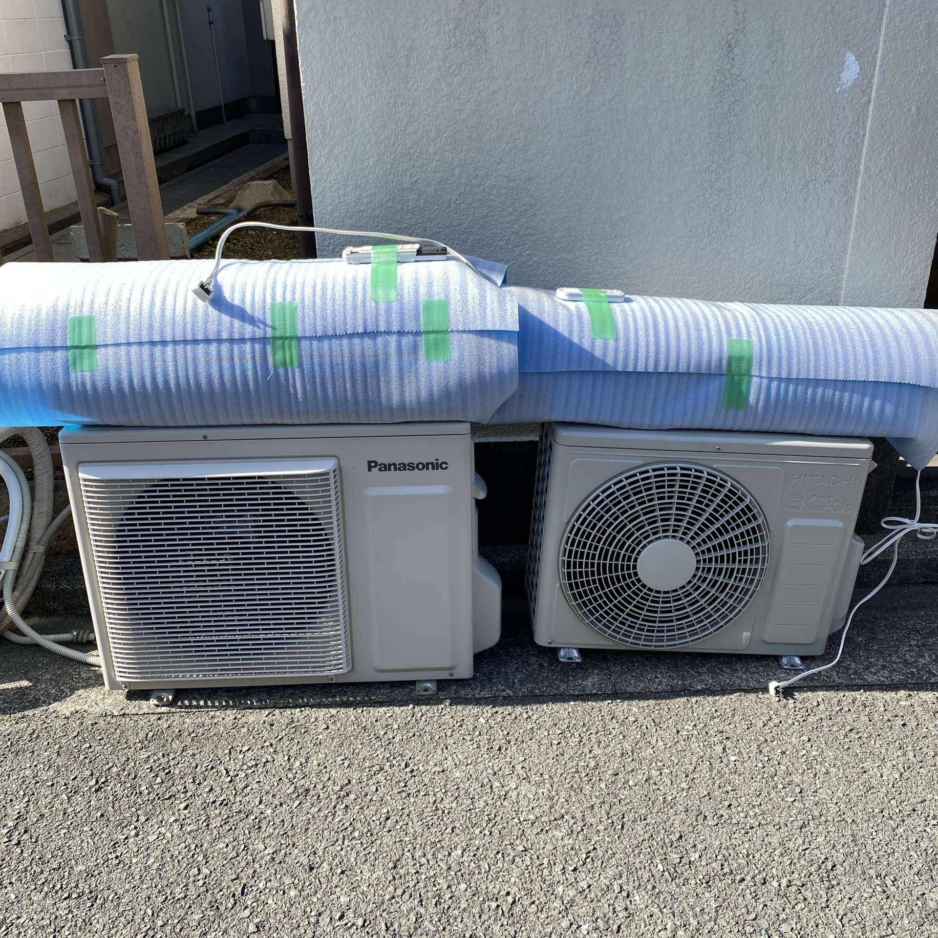 摂津市にて冷蔵庫・エアコン２台をお買取致しました！空き家の残池物撤去のご依頼でした！